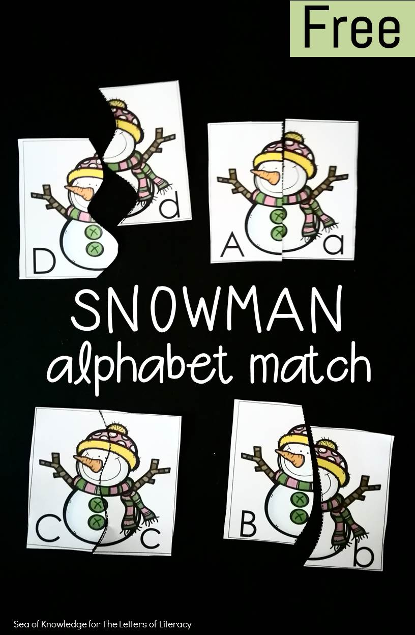 Preschoolers and kindergartners can sharpen their upper and lowercase letter recognition skills with this fun alphabet match! 